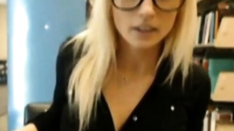 Caught Fapping At The Library