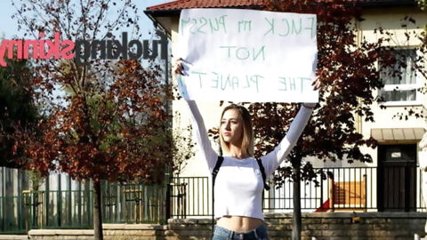 Fuck My Pussy, Not The Planet!