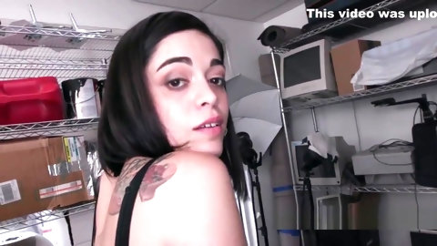 Petite Brunette Gets Her Pussy Drilled In Doggystyle By Directors Bbc