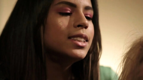 Lez Big Fake Tits Milf Waitress Satisfies Teen Babysitter