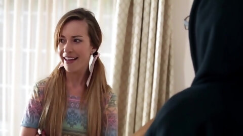 Mybabysittersclub - Skinny Baby Sitter Caught Making Out With Her Bf