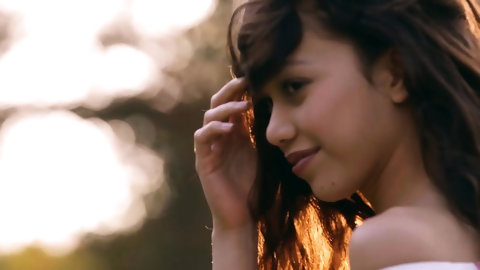 Petite Body Filipina Teen Model Strips Naked Outdoor