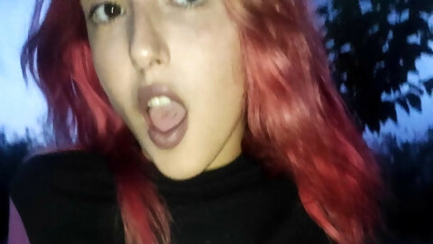 Outdoor Sex With A Skinny Teen And I Take Her Home To Sleep