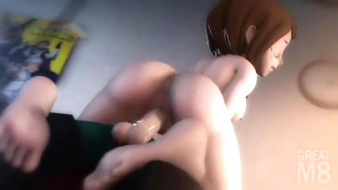 Sex Moment Ep4 - My Hero Academia (ochako Uraraka) Vr. 1.1