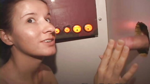 Preachers Daughter Sheltered Girl Enjoys Sucking Dick In Glory Hole As Acne Faced Shy Bitch!