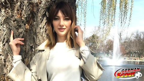 German Scout - Anal For Floppy Tits Teen At Street Casting